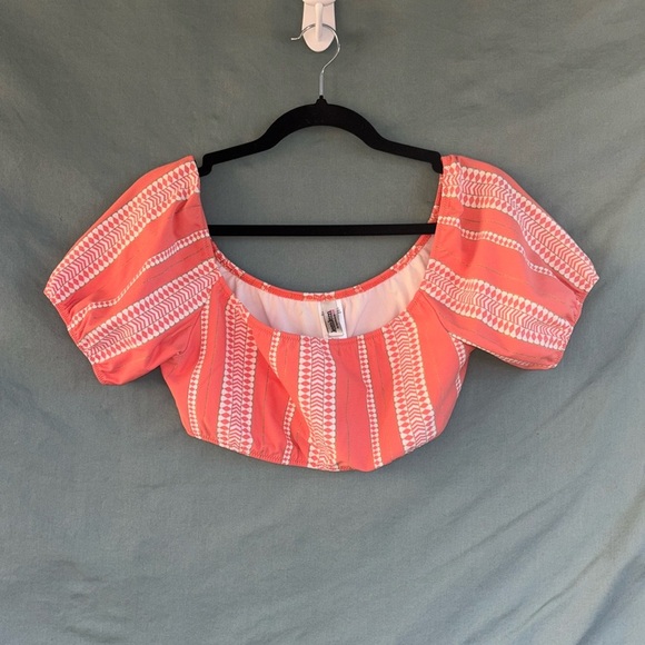 EUC Lemlem Luchia Pouf Crop Bikini Top M - Picture 1 of 8